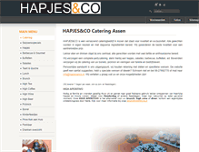 Tablet Screenshot of hapjesenco.nl